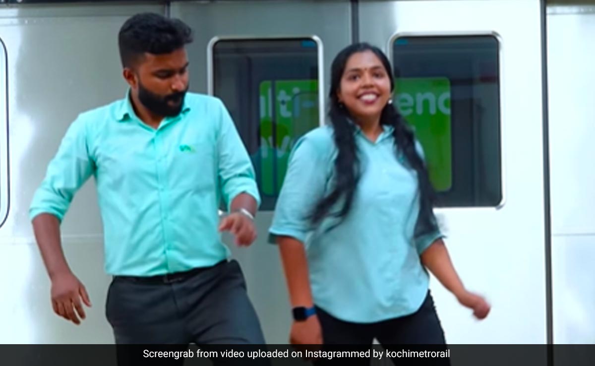 Watch: Kochi Metro Workers Dance To Upbeat Song, Internet Is Hooked