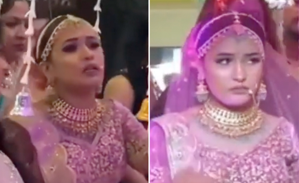 एंट्री पर बजा गलत गाना तो नखरे दिखाने लगी दुल्हन, ऐसे किया गुस्सा लोग भी हो गए परेशान, बोले- ये तो पापा की परी है...देखें VIDEO 