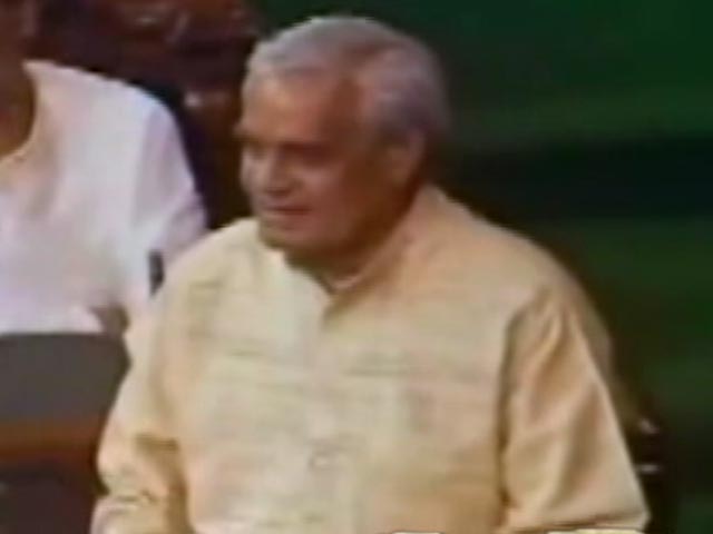 Watch: Atal Bihari Vajpayee's Resignation Speech In Parliament