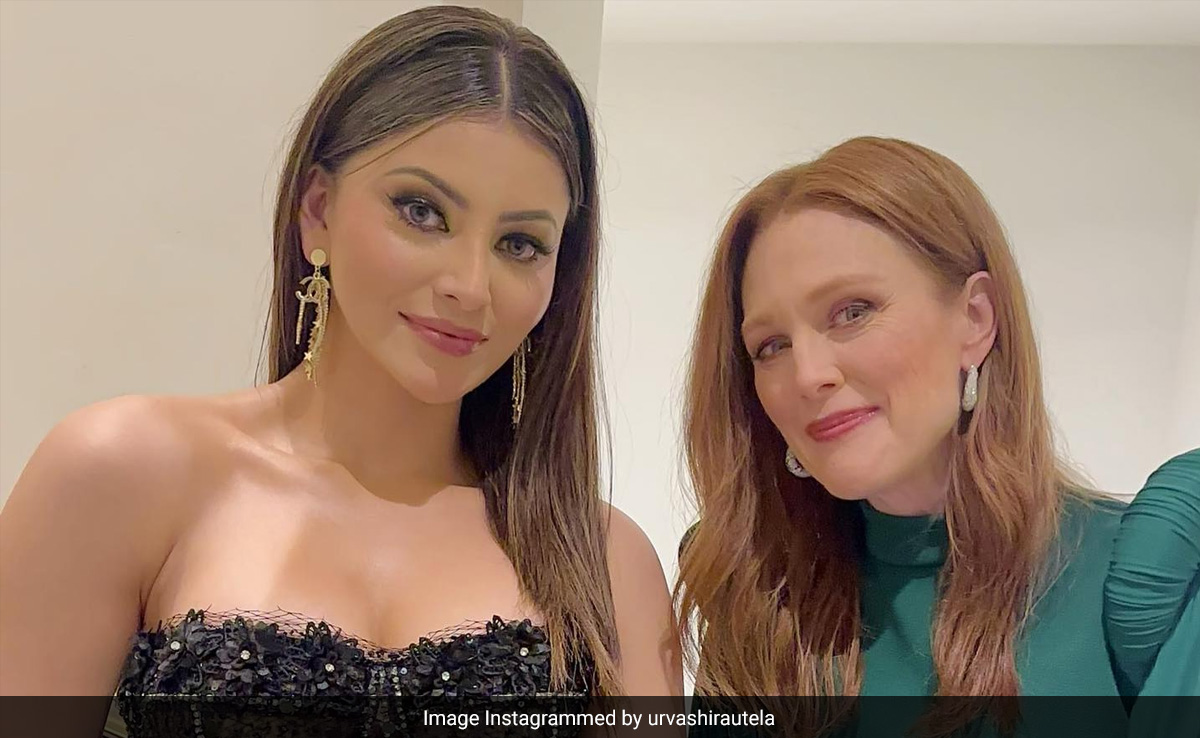 Cannes 2023: <i>Jab</i> Urvashi Rautela Met Julianne Moore - "What An Unforgettable Night"