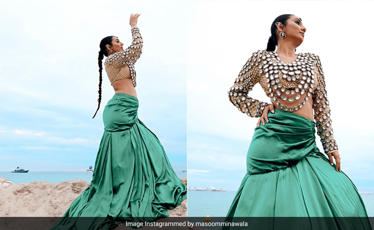 Cannes 2023: Masoom Minawala's Bejewelled Cannes Masterpiece Took 250 Hours To Come To Life