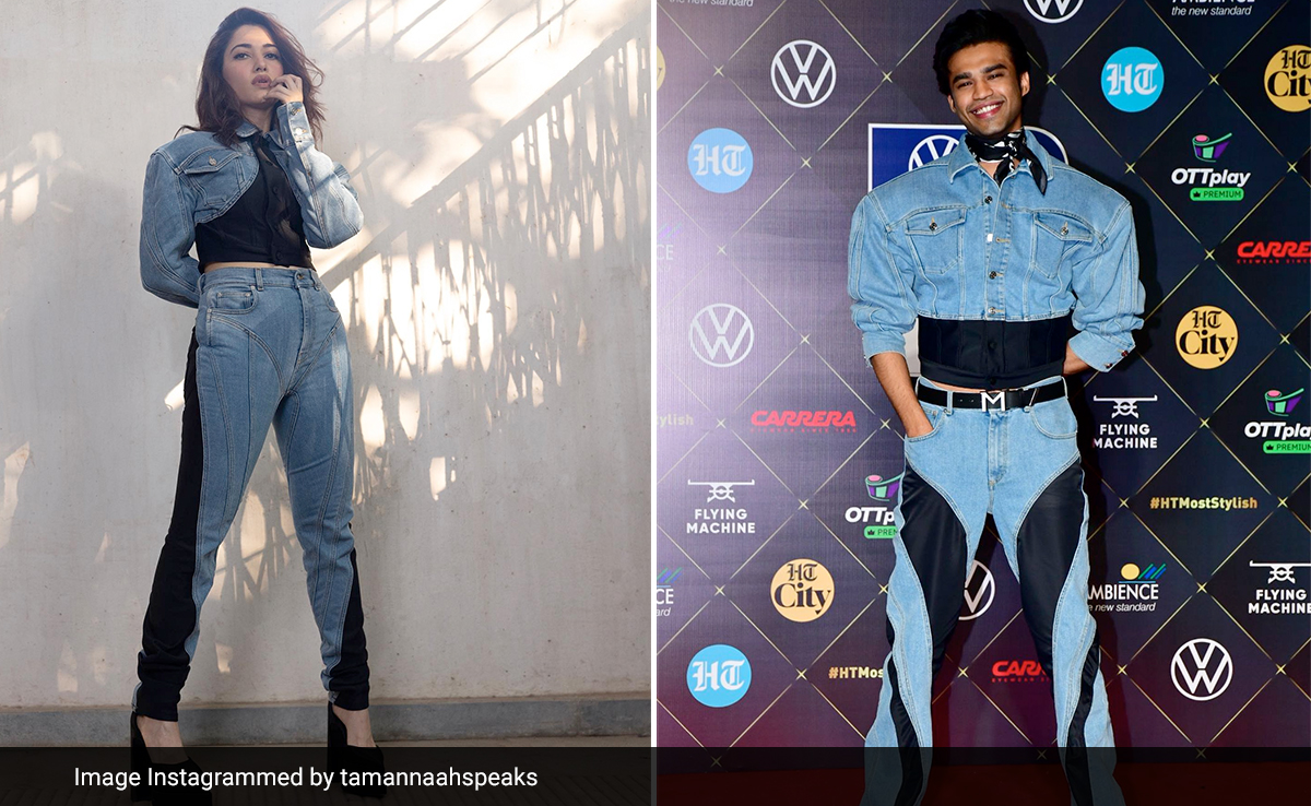 First Seen On Tamannaah Bhatia, Babil Khan Picked A Denim And Black Look For TheRed Carpet