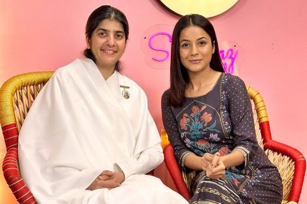 Shehnaaz Gill invites BK Shivani for her talk show 'Desi Vibes'