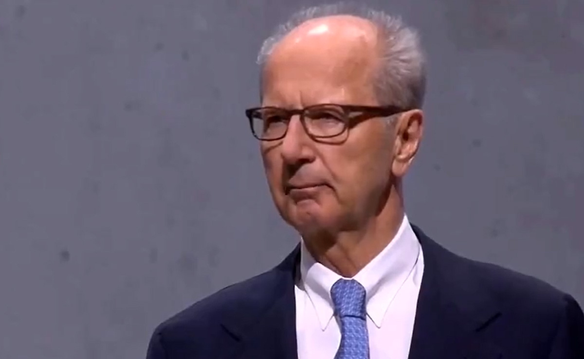 Watch: Protester Throws Cake At Volkswagen Chairman During Shareholder Meeting