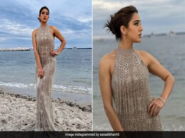 Cannes 2023: Sara Ali Khan's Rs 5.7 Lakh Rachel Gilbert Fringe Dress Looks Scintillating By The French Seaside Cannes 2023: Sara Ali Khan's Rs 5.7 Lakh Rachel Gilbert Fringe Dress Looks Scintillating By The French Seaside