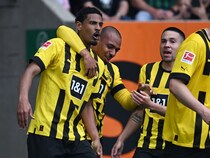 Borussia Dortmund Defeat Augsburg And Move To Brink Of Bundesliga Title
