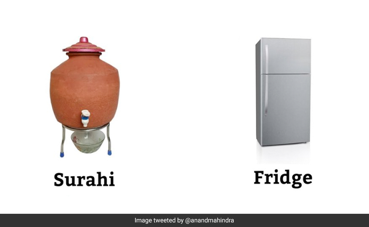 <i>'Surahi'</i> Vs Fridge: Anand Mahindra Lists Down Benefits Of Clay Pot, Twitter Reacts