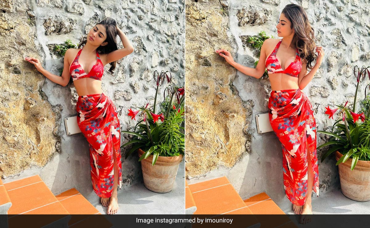 Mouni Roy Takes Her Hot Girl Summer Vibe To Amalfi In A Printed Co-Ord Set