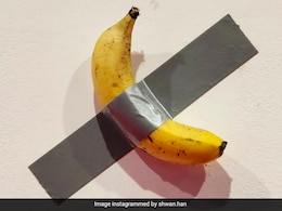 This Solitary Banana Duct-Taped To A Wall Could Sell For Over Rs 10 Cr This Solitary Banana Duct-Taped To A Wall Could Sell For Over Rs 10 Cr