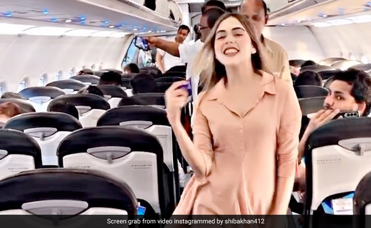 Watch: Woman Makes Instagram Reel Inside Plane, Internet Angry