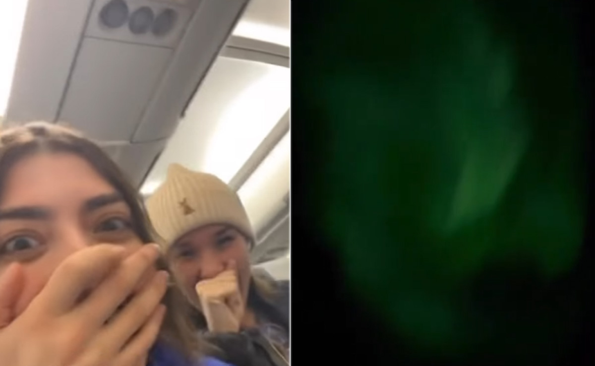 विमान से पैसेंजर्स ने देखा कुदरत का खूबसूरत नजारा 'नॉर्दर्न लाइट्स', प्रकृति के इस लाइट शो को देख सब हुए हैरान