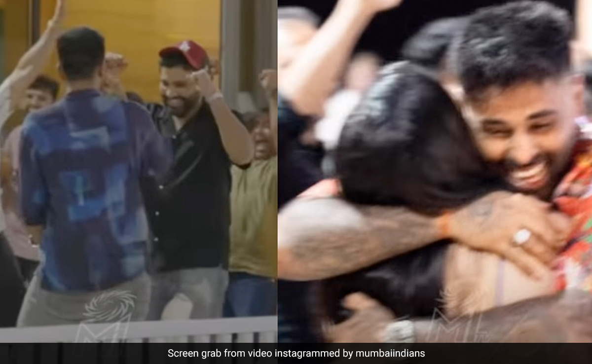 RCB के प्लेऑफ से बाहर होते ही मुंबई इंडियंस के खिलाड़ियों ने मनाया जमकर जश्न, Video