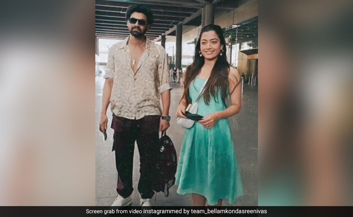 Sreenivas Bellamkonda On Rumours That He Is Dating Rashmika Mandanna: "Absolutely Baseless"