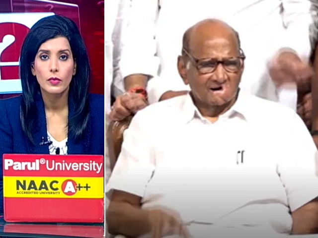 सवाल इंडिया का: शरद पवार ने एनसीपी अध्यक्ष का पद छोड़ने का किया ऐलान