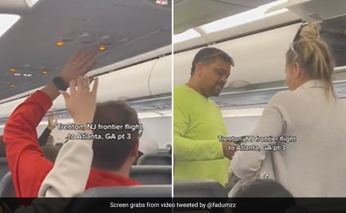 Watch: Passengers Hold Vote To Kick Unruly Woman Off Frontier Airlines Flight