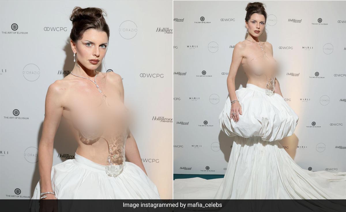 Cannes 2023: Julia Fox's Clear Corset With A White Skirt Is Hands Down The Raciest Look At Cannes This Far