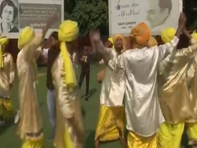 Celebrations At Congress Headquarters In Delhi Before Karnataka Results