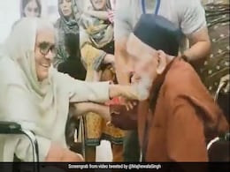 Separated At Partition 75 Years Ago, Brother, Sister Reunite In Kartarpur Separated At Partition 75 Years Ago, Brother, Sister Reunite In Kartarpur