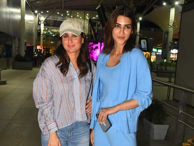 <i>Jab</i> Kareena And Kriti Met At Airport: Chat, Smiles And More