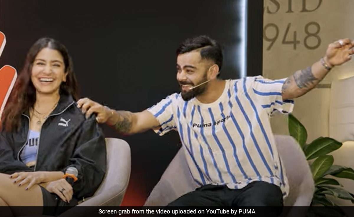 Watch: Anushka Sharma Imitates Virat Kohli's On-Field Celebration