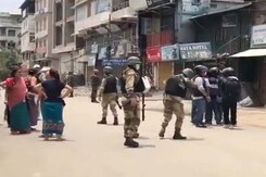 Army On Guard After Fresh Flare-Up In Manipur's Imphal, Curfew Back Army On Guard After Fresh Flare-Up In Manipur's Imphal, Curfew Back