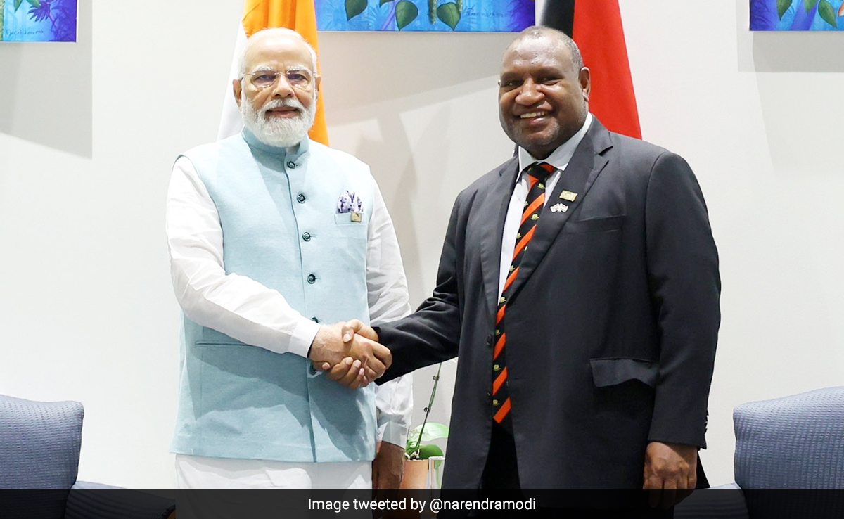 "Had Productive Talks": PM Modi Holds Bilateral Meet With Papua New Guinea PM