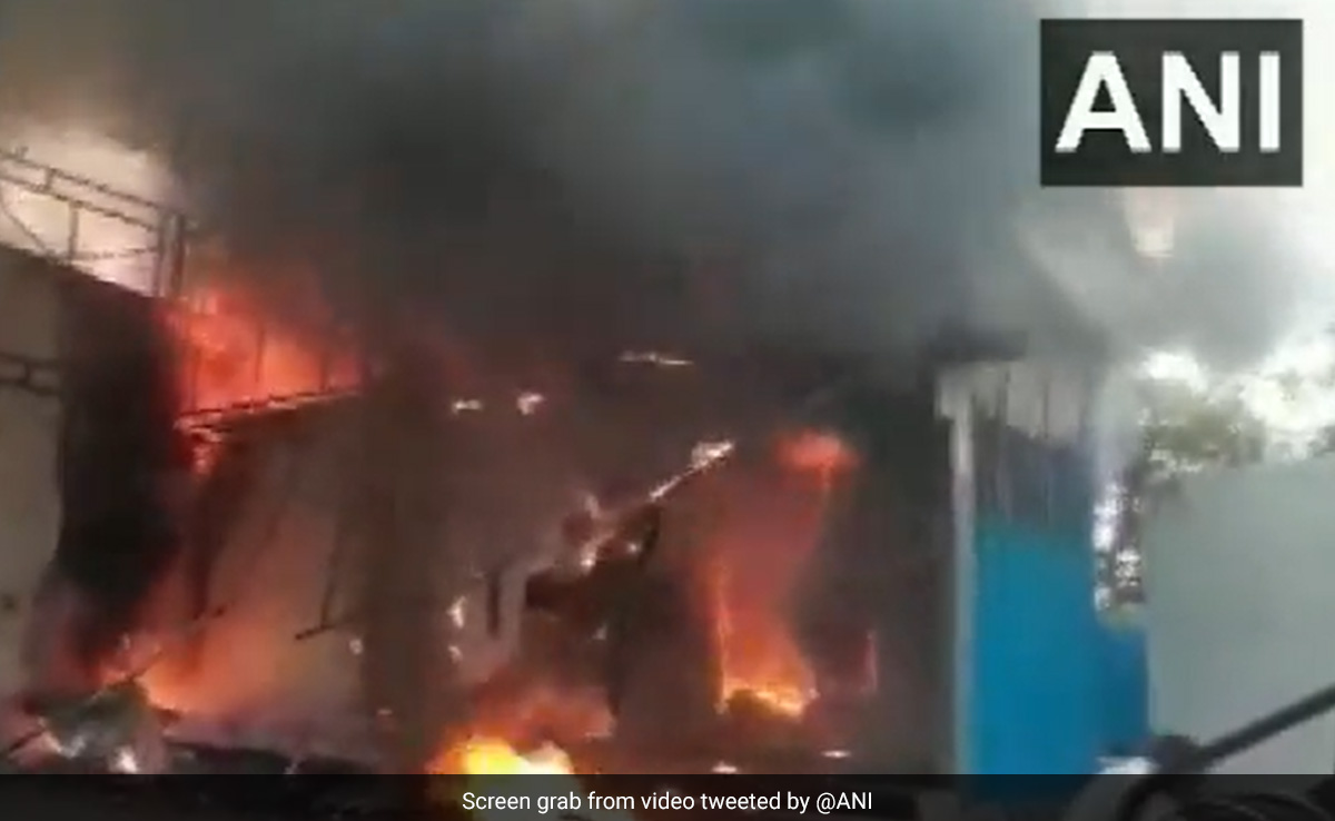 "Loss Of Crores" As Fire Breaks Out At Gurugram Liquor Shop