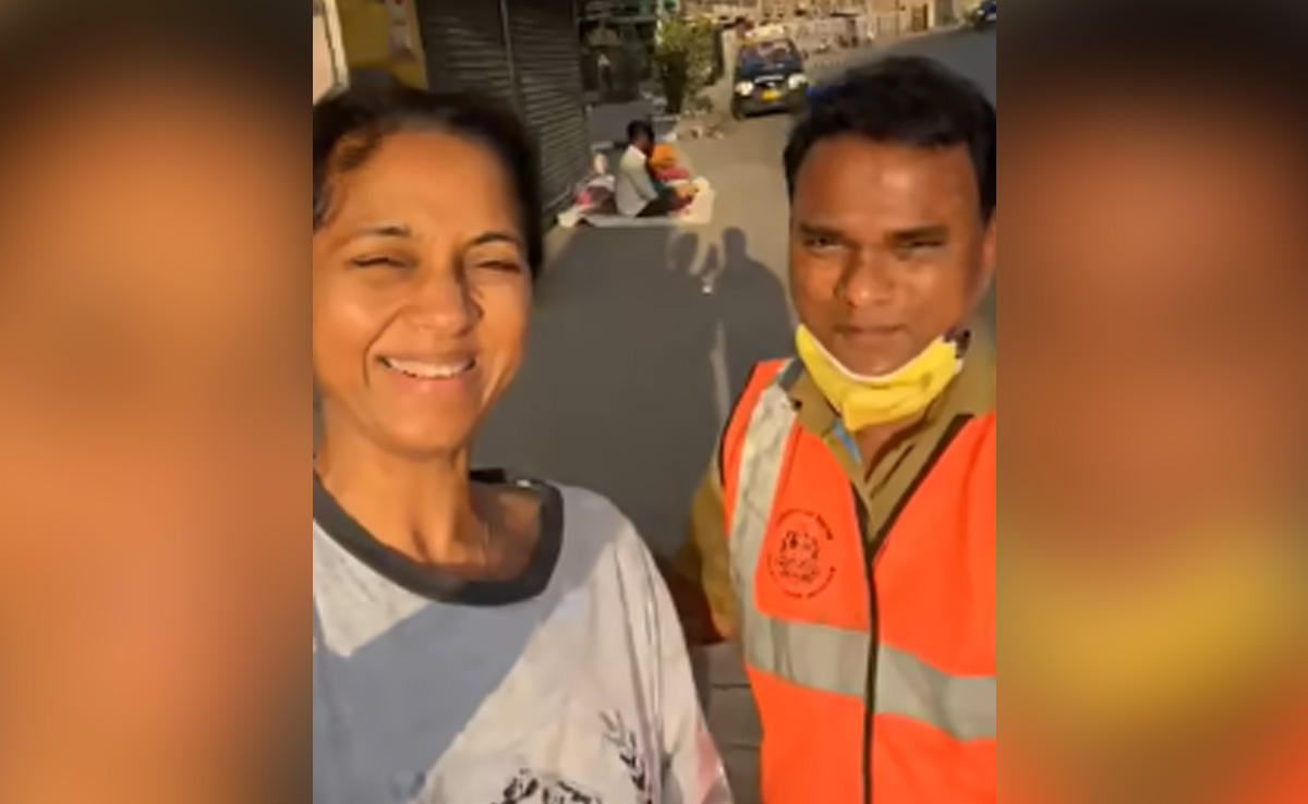 Watch: Supriya Sule, Out On Walk, Got A Request After Father's Resignation