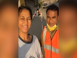 Watch: Supriya Sule, Out On Walk, Got A Request After Father's Resignation Watch: Supriya Sule, Out On Walk, Got A Request After Father's Resignation