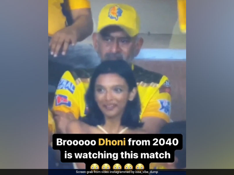 "Time Travel Is Real": Video Of 'MS Dhoni From 2040' Goes Viral, Fans Shocked