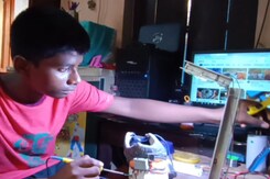 Bengal Boy Creates 'Smart Shoes' That Can Charge a Mobile Phone Bengal Boy Creates 'Smart Shoes' That Can Charge a Mobile Phone