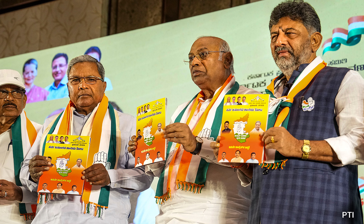On Congress Poll Promise To Ban Bajrang Dal, Its Parent Outfit's Challenge