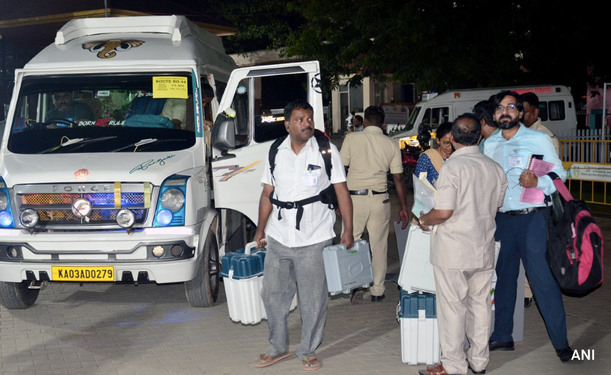 Election Body Rejects Congress Charge That Karnataka EVMs Were Reused