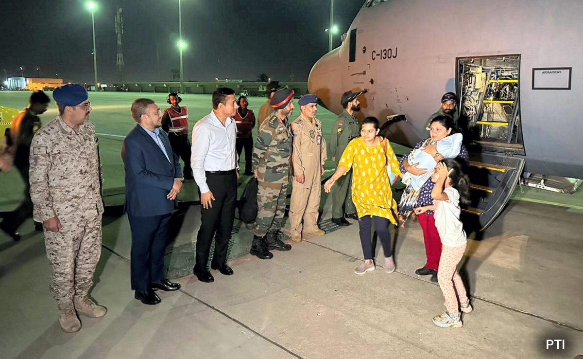 Another 186 People Rescued From Sudan Through Operation Kaveri