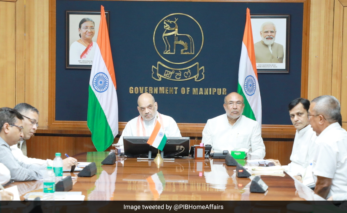 Government Sets Up Committee In Manipur To Facilitate Peace Process