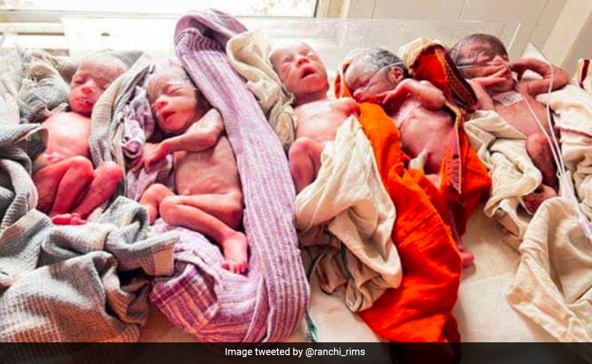 In Rare Case, Woman In Jharkhand Gives Birth To 5 Babies