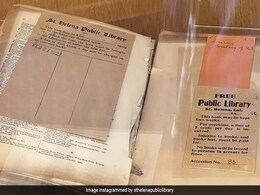 Book Returned To US Library After Nearly 100 Years Book Returned To US Library After Nearly 100 Years