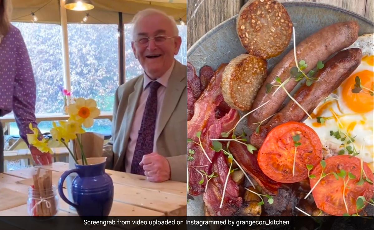 Cafe Names Breakfast Item After Regular Customer. Watch How He Reacts