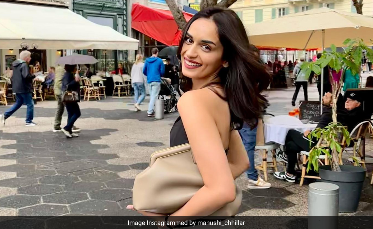Manushi Chhillar Shows Off New Look In France - "Just French Stuff""