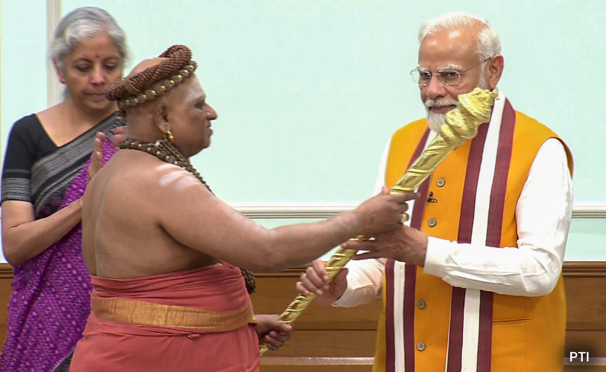5 Facts About 'Sengol' Installed By PM Modi In New Parliament