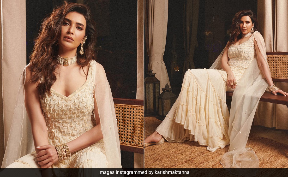 We'd Treat Every Summer Day As A Festive One With Karishma Tanna's Pastel <i>Sharara</i> Set