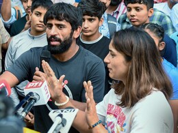 Protest Against Asian Games Trials Exemption Reaches Indian Olympic Association Headquarters