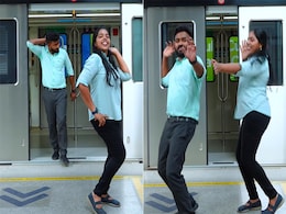 Metro Dance: यात्री नहीं इस बार खुद स्टाफ ही करने लगा मेट्रो के अंदर धमाकेदार डांस, धड़ल्ले सा वायरल हो रहा Video Metro Dance: यात्री नहीं इस बार खुद स्टाफ ही करने लगा मेट्रो के अंदर धमाकेदार डांस, धड़ल्ले सा वायरल हो रहा Video
