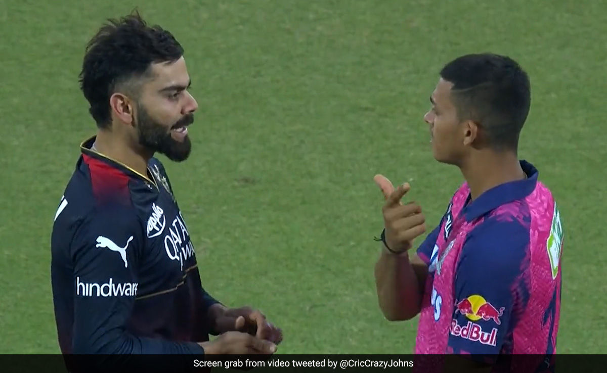 राजस्थान को मिली करारी हार के तुरंत बाद विराट से टिप्स लेने पहुंचे जायसवाल, Video