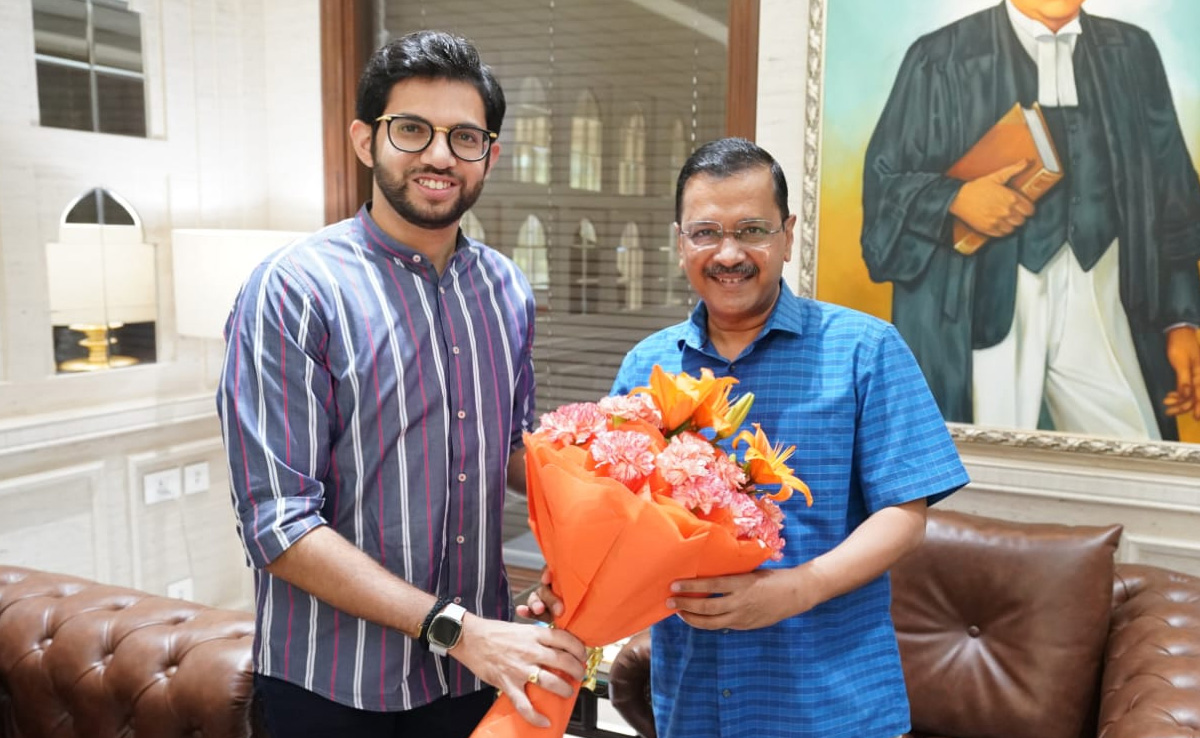 "Held Detailed Conversation On...": Aaditya Thackeray Meets Arvind Kejriwal