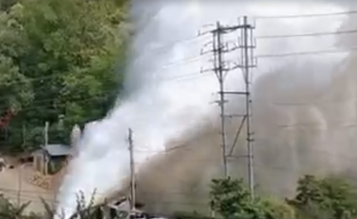 Video: Flood-Like Scene After Water Pipeline Bursts In Assam; 1 Killed