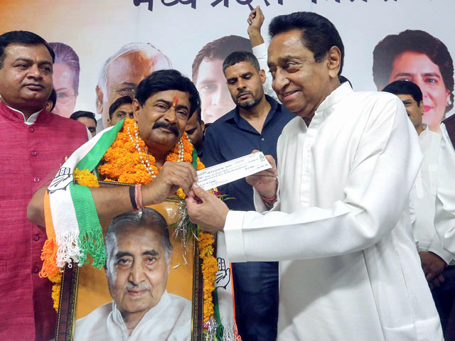 Madhya Pradesh Ex Chief Minister's Son Quits BJP, Joins Congress