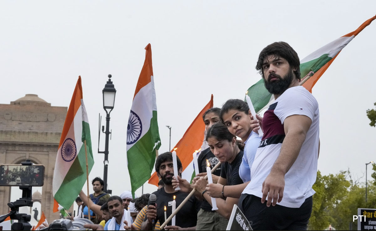 Wrestlers Protest: Thousands March To India Gate To Show Support
