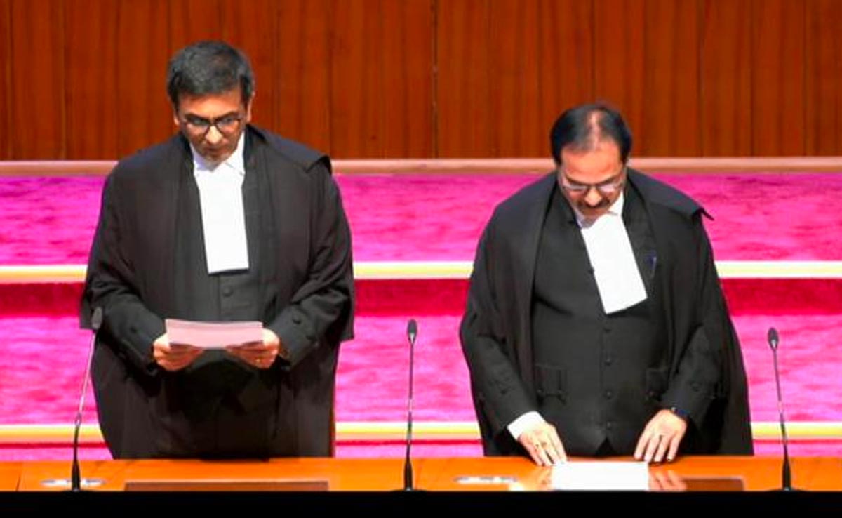 Supreme Court Gets 2 New Judges, Gains Full Strength For Brief Period