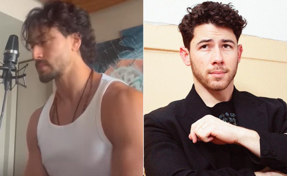 Tiger Shroff's Rendition Of <i>Maan Meri Jaan</i> Finds The Ultimate Fan In Nick Jonas: "Love It, Bro"